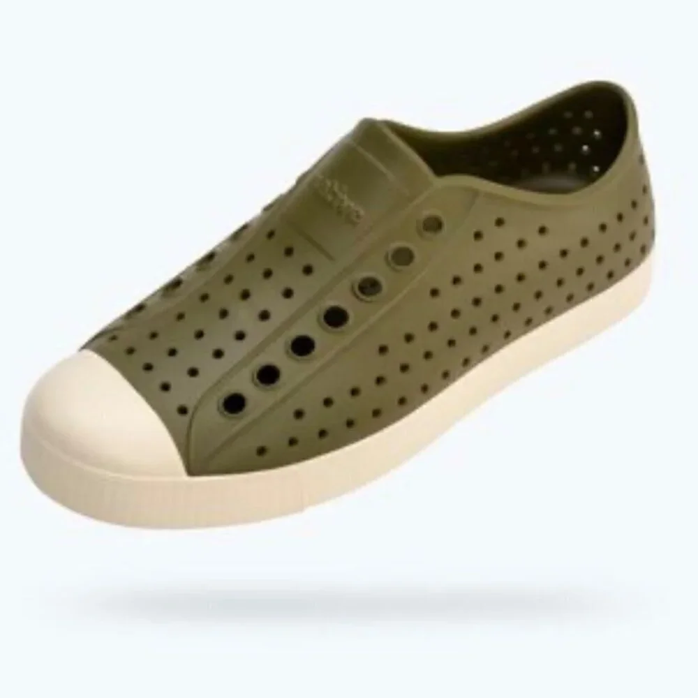Native Jefferson Slip On Shoes 8 Women Green Outdoors Beach Casual Coastal